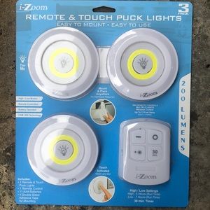 Remote & Touch Puck Lights